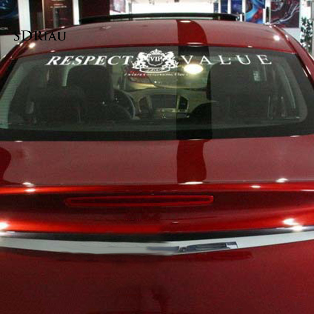 Đề Can Phản Quang Trang Trí Kính Chắn Gió Xe Hơi In Hình Sư Tử VIP