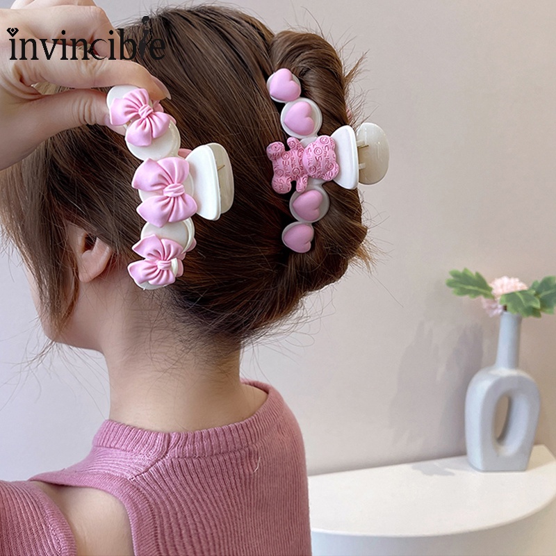 Kẹp Tóc Hình Hoạt Hình Đơn Giản Xinh Xắn Cho Nữ