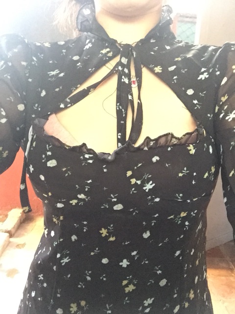 ORDER♥️Đầm,Váy Cổ Nga Hoa Nhí UlzzangFzsize