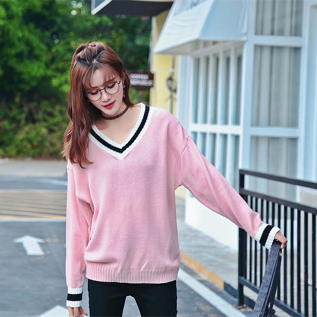 Áo Len Miss cổ tim ulzzang | BigBuy360 - bigbuy360.vn