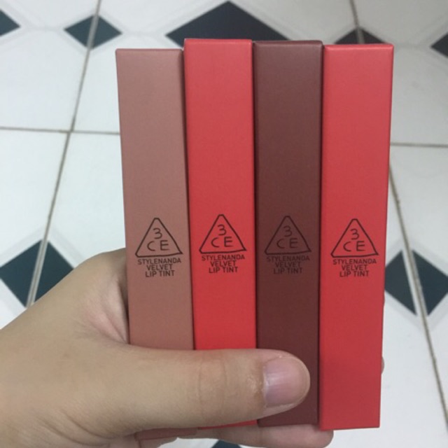 [Có sẵn] Son 3CE velvet lip tint