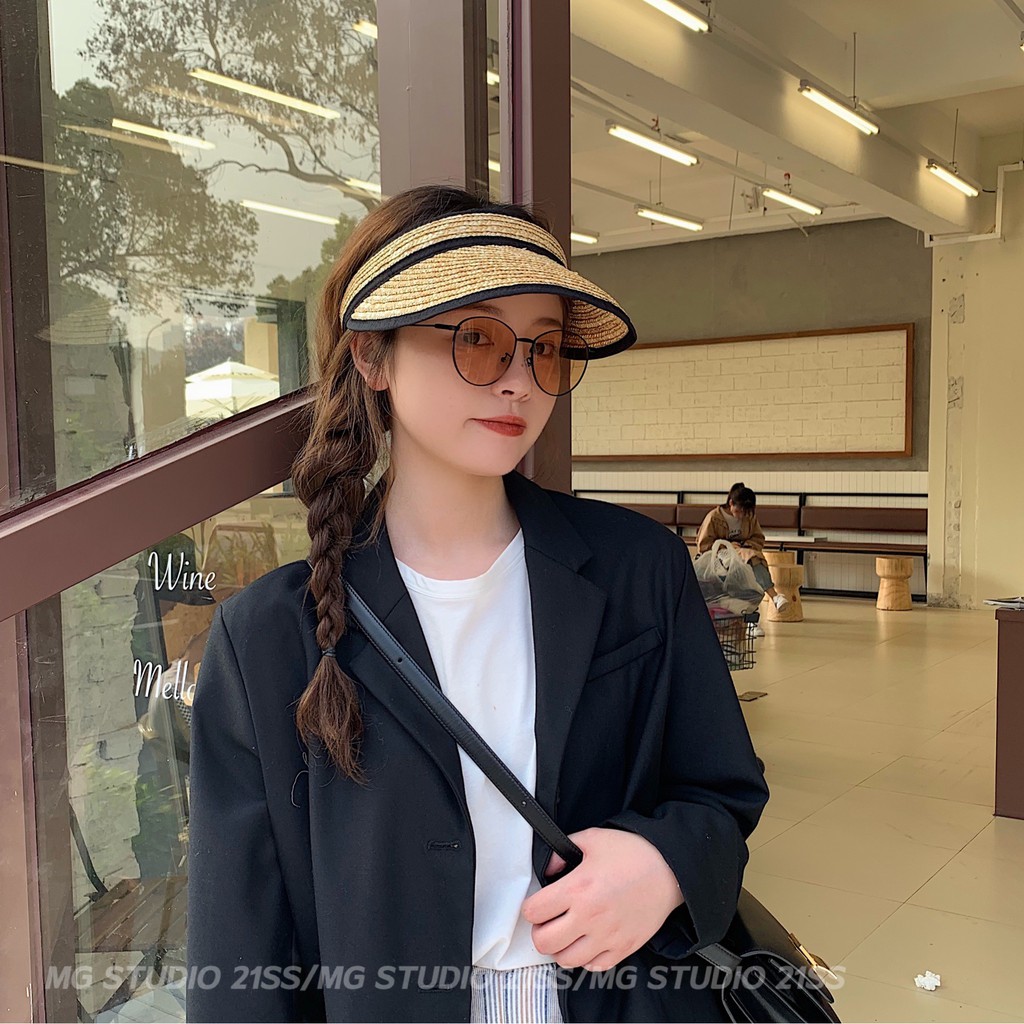 MG STUDIO/summer wheat straw hat