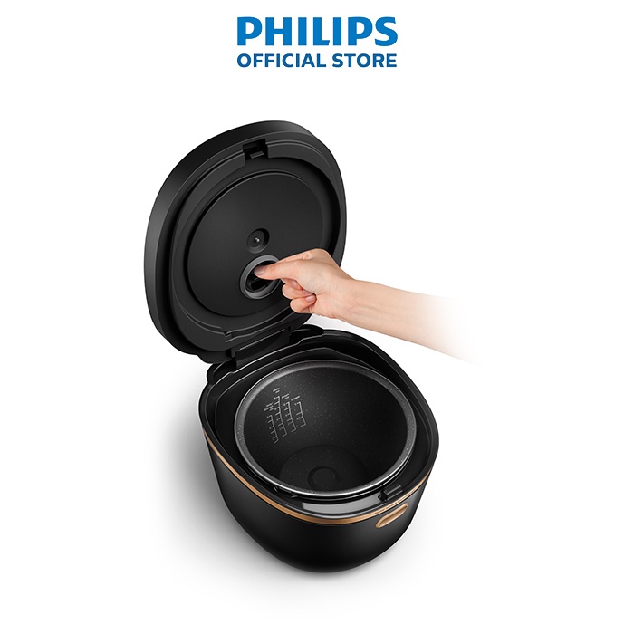 [Mã ELPLSBD06 giảm 10% đơn 1TR] Nồi cơm điện tử cao tần (IH) Philips HD4539/62 | 1.5 lít | chức năng Lựa chọn vị