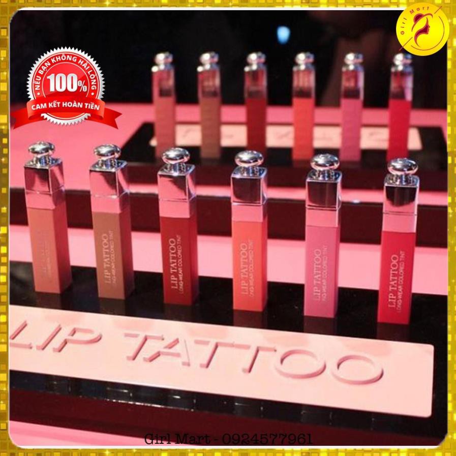 Dior Addict Lip Tattoo chính hãng mới nhất đáng mua nhất mọi thời đại son màu cam đất, cam đỏ, đỏ berry, hồng san hô