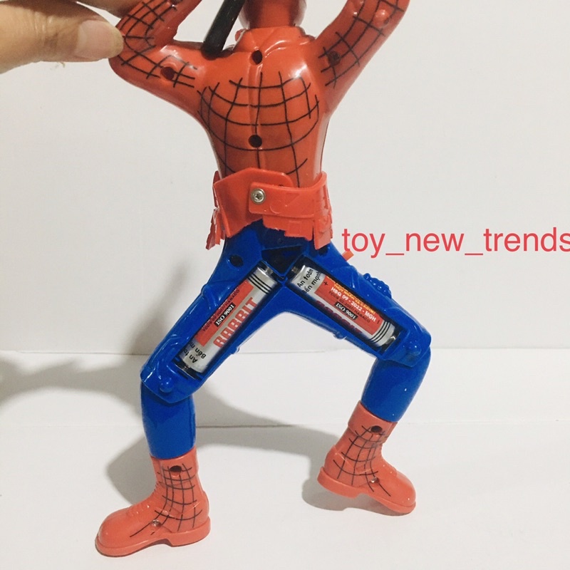 Đồ chơi, spider man. Sản phầm chạy pin 2AA, có thể tự bò về trước, có âm thanh