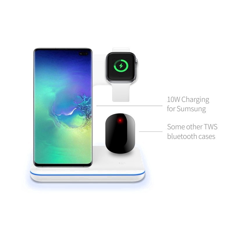 Đế Sạc Nhanh Không Dây 3 Trong 1 Gy-Z5 Cho Iphone Airpods