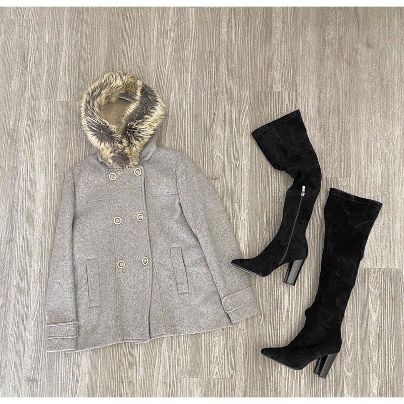 Áo dạ zara girls size 13-14 hàng auth