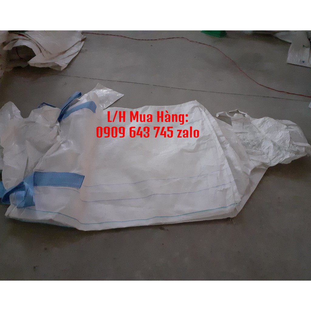 Bao jumbo 1 tấn mới sử dụng 1 lần, bao cũ giá mới