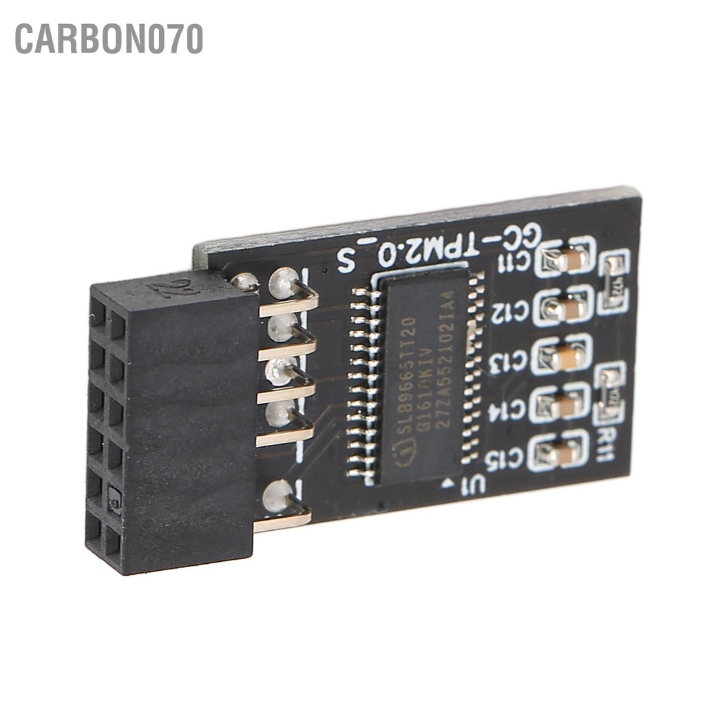 Carbon070 Mô-đun bảo mật mã hóa TPM 2.0 cho giao diện GIGABYTE 12Pin LPC thẻ từ xa cao