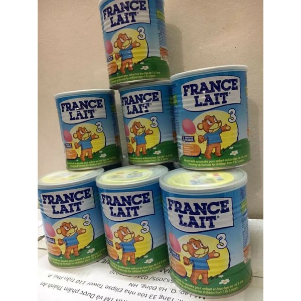 Sữa France lait số 3 lon 900g hạn 12/2023 sữa mát tăng cân  phát triển toàn diện