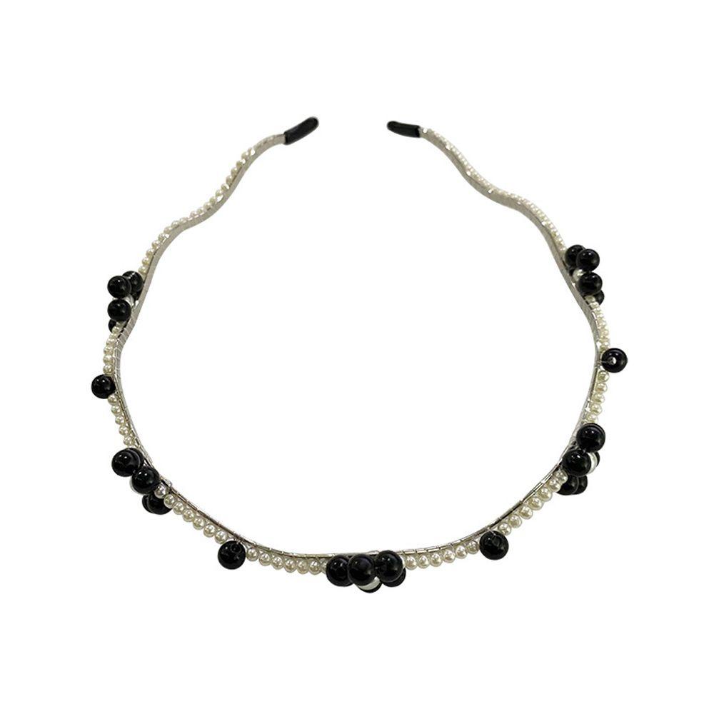 Băng Đô Cài Tóc Đính Nơ Họa Tiết Hoa Phong Cách Baroque Thời Trang Sang Trọng VANES1