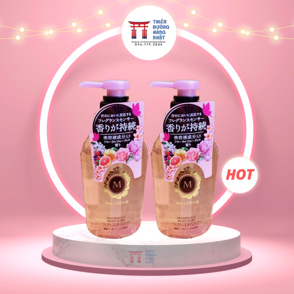 Sữa tắm macherie shishedo 450ml