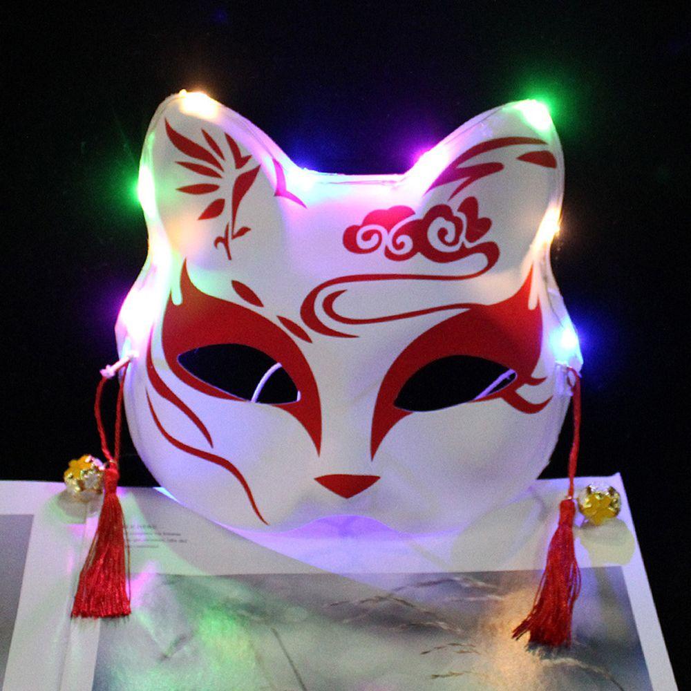Mặt Nạ Hóa Trang QUINTON Phát Sáng Trong Đêm Halloween Bảo Vệ Mặt Không Độc Hại Có Chuông