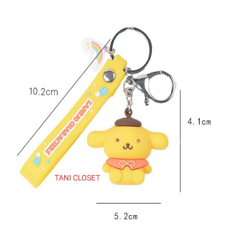 Móc khoá Hoạt Hình Sanrio Characters Cute Lạc Lối