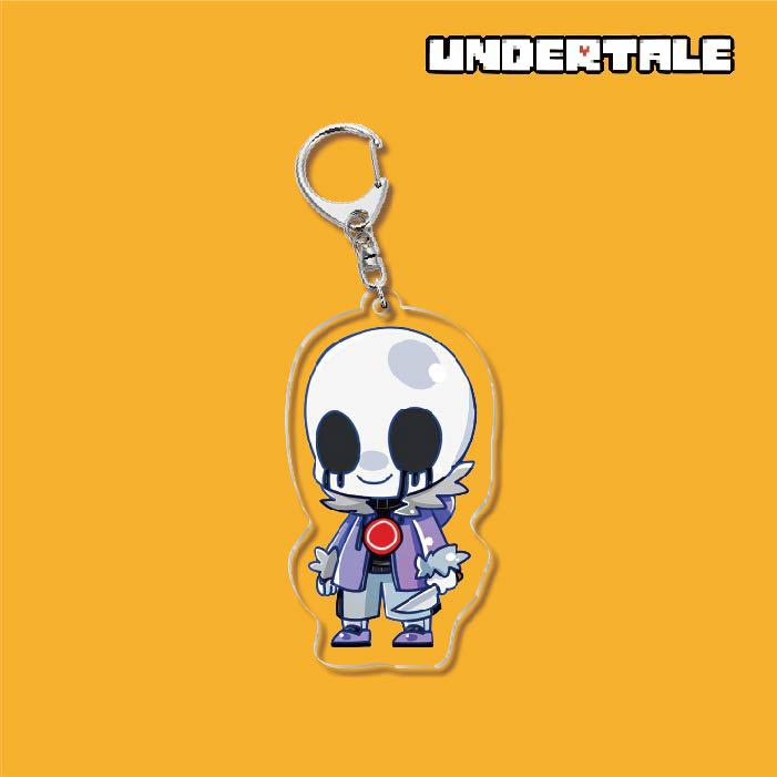Móc khóa IN HÌNH Undertale mica trong acrylic anime game chibi xinh xắn dễ thương