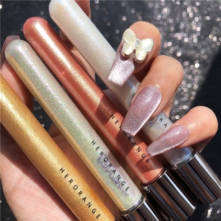 Phấn mắt dạng lỏng Herorange bắt sáng lấp lánh chống nước lâu trôi
