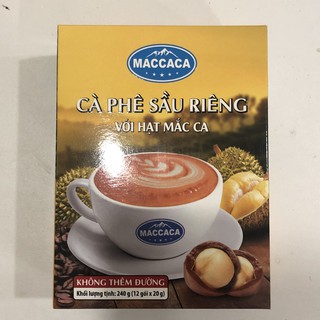 Cà Phê Vị Sầu Riêng - 12 Gói [20gr/gói]