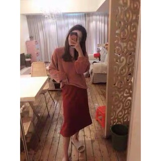 [ ORDER ] Set váy áo thu đông