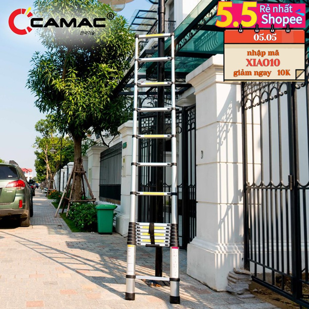 Thang nhôm rút đơn cao cấp 4.4m PRO DAMITA Hàn Quốc. Kiểm tra hàng trước khi nhận sản phẩm. Bảo hành 24 tháng tại hãng