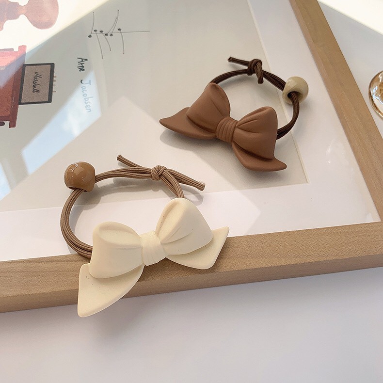 Cột tóc đính nơ size nhỏ Mua Tất (muatatshop)