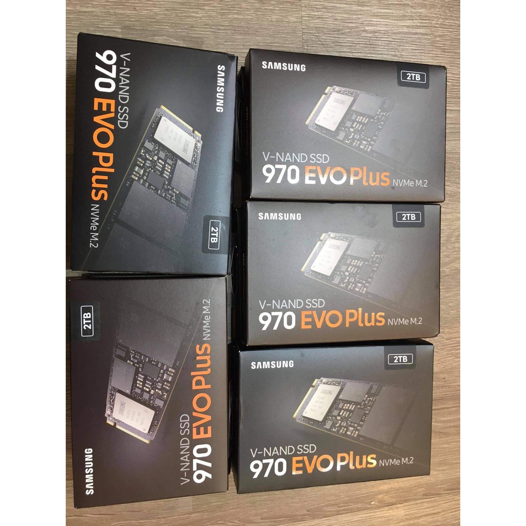 Ổ cứng SSD Samsung 970 Evo Plus 2TB M.2 PCIe NVMe 2280 - Gen3 x4 MZ-V7S2T0BW