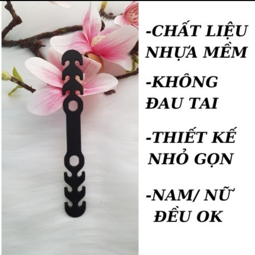 Dây Móc Quai Đeo Giữ Khẩu Trang Chống Đau Tai Dây Gài Buộc Cài Nối Hỗ Trợ Đeo Khẩu Trang Bằng Nhựa Dẻo Mềm Không Đau Tai