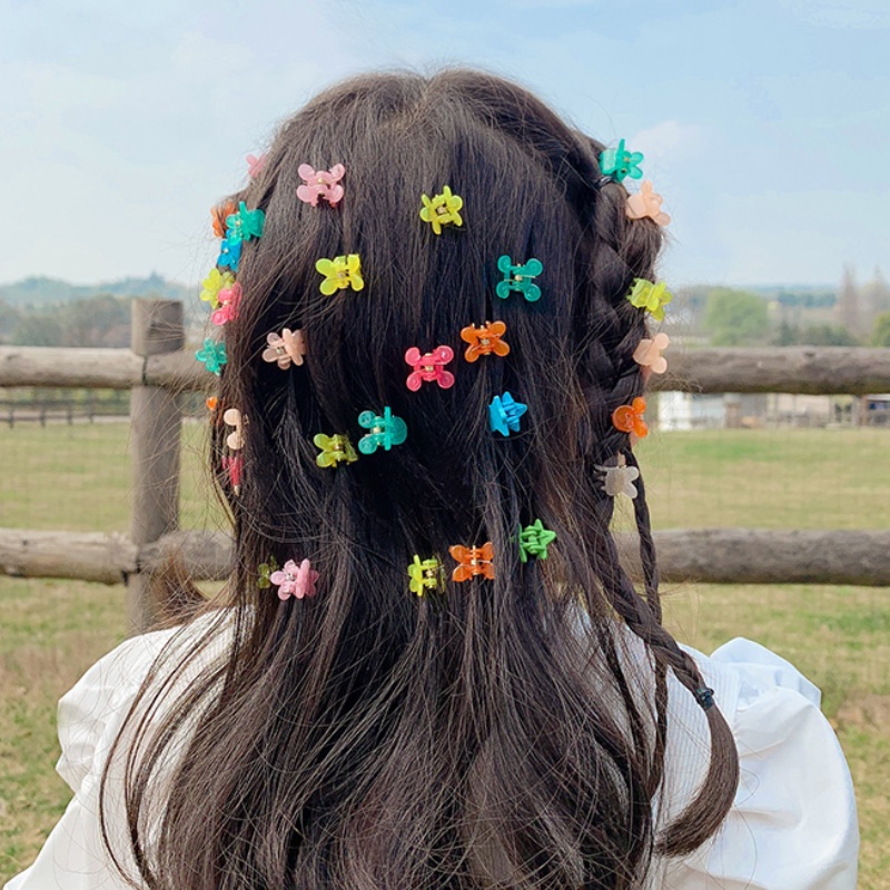 Kẹp Tóc Họa Tiết Kiểu Dáng Dễ Thương Dành Cho Bé Gái