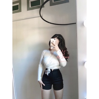ÁO BUỘC EO PHỐI REN