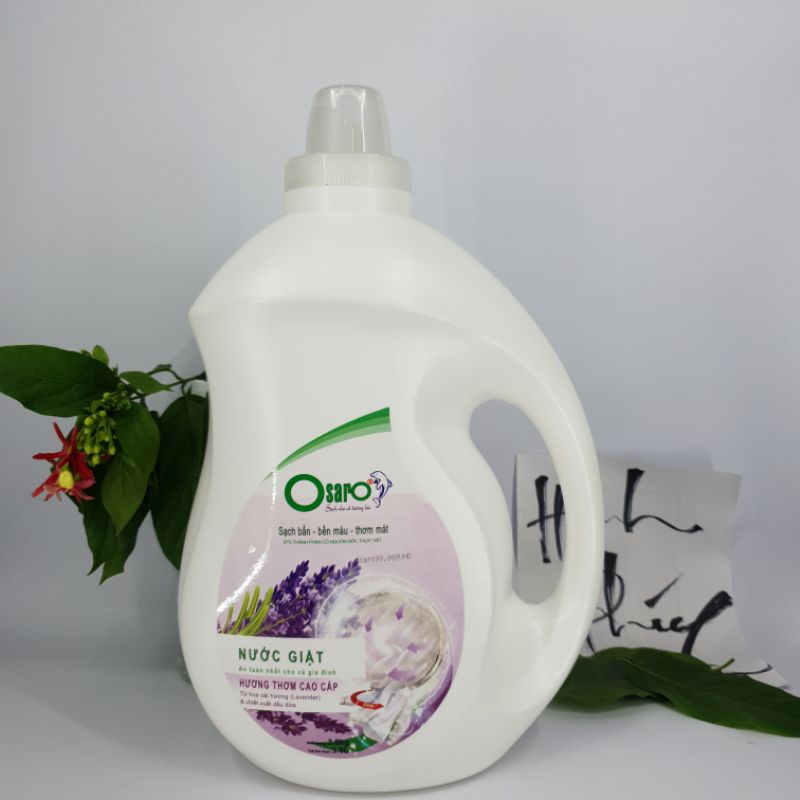 Combo "SẠCH MÀ KHỎE" Nước giặt hữu cơ OSARO 3,8kg + Nước rửa chén hữu cơ OSARO 3,8L