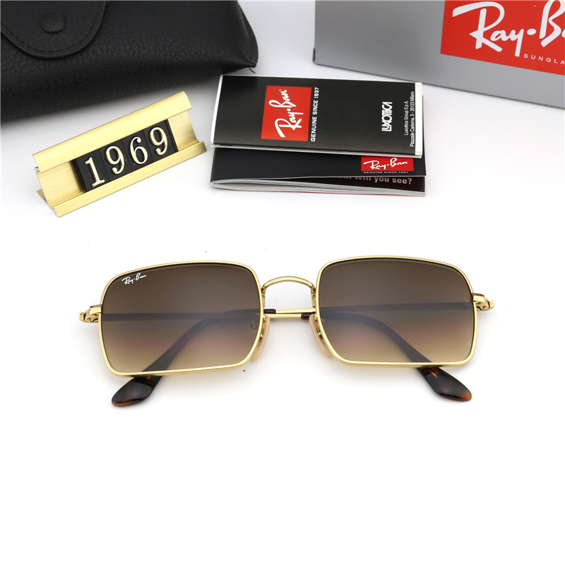 Wayfarer Ray-Ban_ chính hãng Kính râm 2021 Thời trang Hàn Quốc mới Kính râm nam nữ một mảnh Cặp đôi hợp thời trang Du lịch ngoài trời Kính râm lái xes