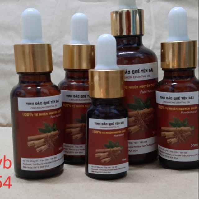 Tinh dầu quế Yên Bái nguyên chất lọ 50ml