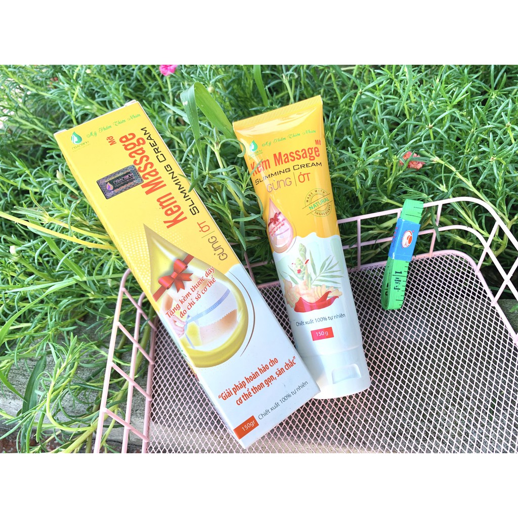 (CÓ VIDEO PHÂN BIỆT THẬT GIẢ)Tặng thước dây,Kem tan mỡ ngân bình chính hãng,kem masage mỡ