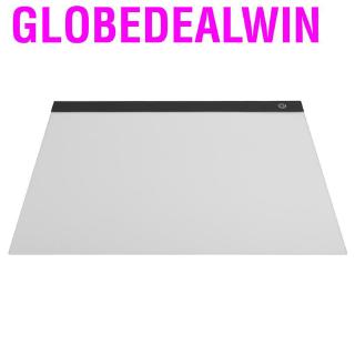 Globedealwin Led bảng vẽ có thể điều chỉnh độ sáng a3 và phụ kiện