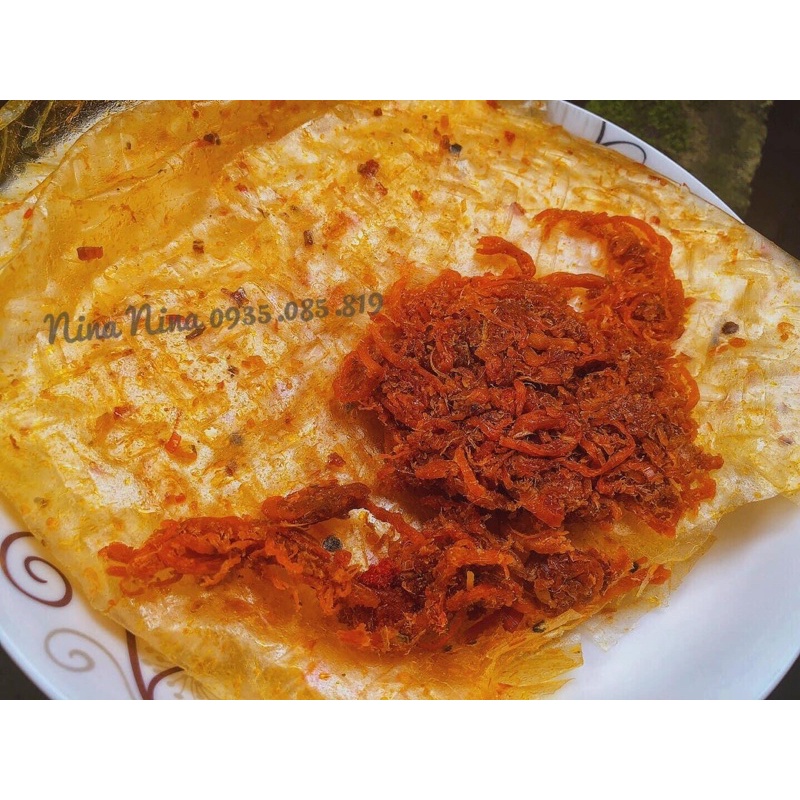 Bánh tráng khô bò