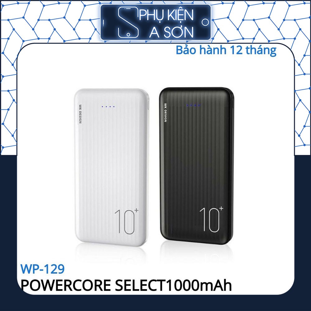 [Sale sập sàn] Sạc dự phòng wk wp-129 chính 10000 mAh