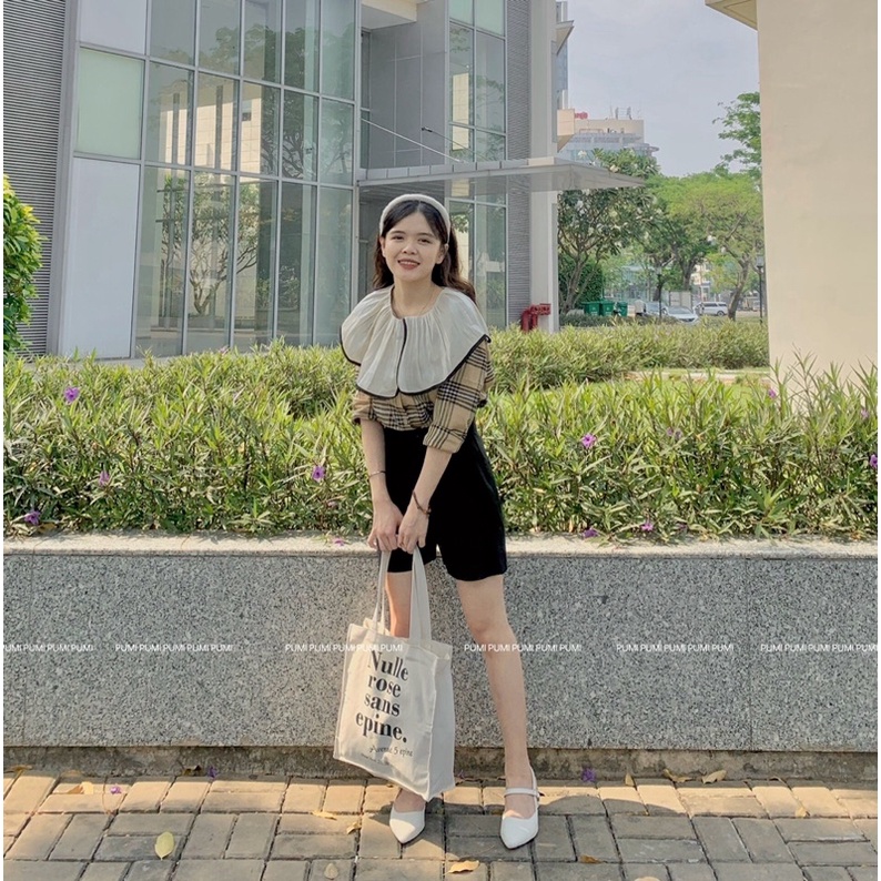 Quần short ngắn tây nữ 5 màu mới về hàng tại shop Pumi
