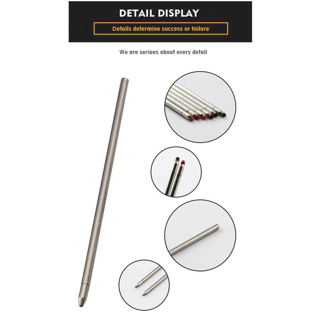 Ruột viết ruột bút ngòi viết ngòi bút bi loại 67mm lắp vừa cho Lamy 2000 Montblanc mực khô bút ký 4.8