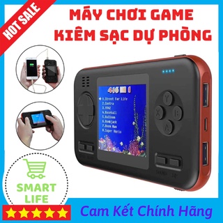 Máy Chơi Game Kiêm Sạc Dự Phòng 8000mAh Tích Hợp 416 Trò Chơi Cổ Điển Và Hiện Đại Màn Hình LCD Màu