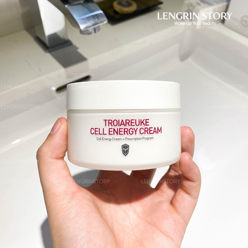Kem dưỡng ẩm năng lượng tế bào da trẻ hóa Troiareuke Cell Energy Cream