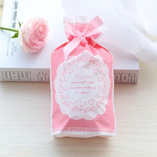 Túi bánh kẹo rút nơ set 10 túi
