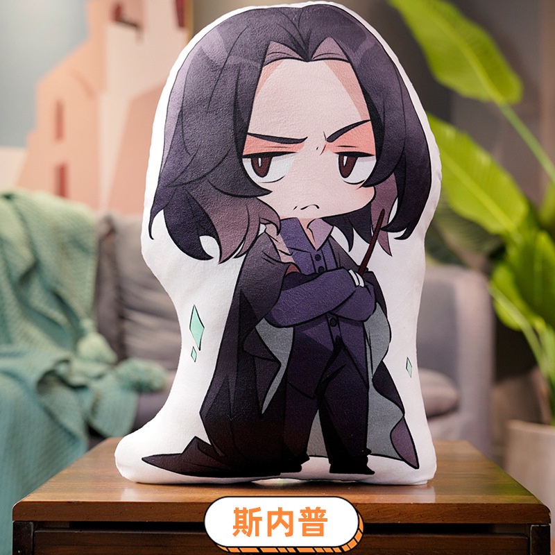 Gối nhồi bông hình Harry Potter hoạt hình dùng trang trí nhà cửa