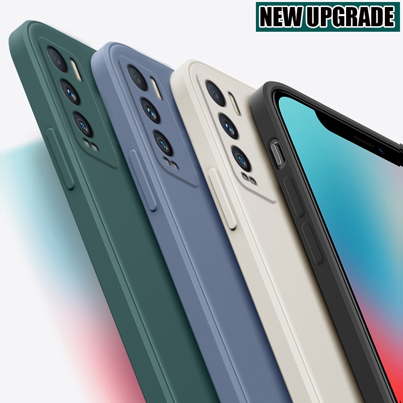 Ốp điện thoại silicon dẻo mềm khung vuông sang trọng cho Realme Q3 Pro Carnival Gt Ma