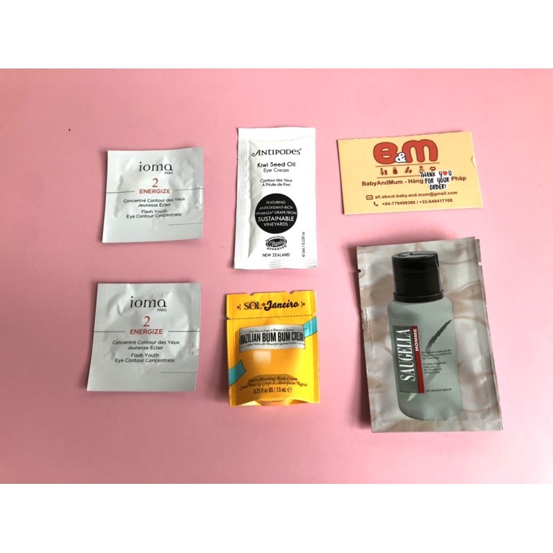 Sample 10k mẫu thử dưỡng da các hãng mỹ phẩm, dược mỹ phẩm - hàng Pháp | BigBuy360 - bigbuy360.vn