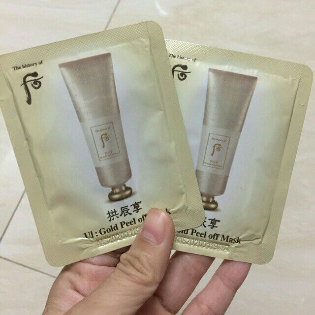 [vàng nguyên chất]mặt nạ lột trắng mịn căng da Whoo Gold | BigBuy360 - bigbuy360.vn