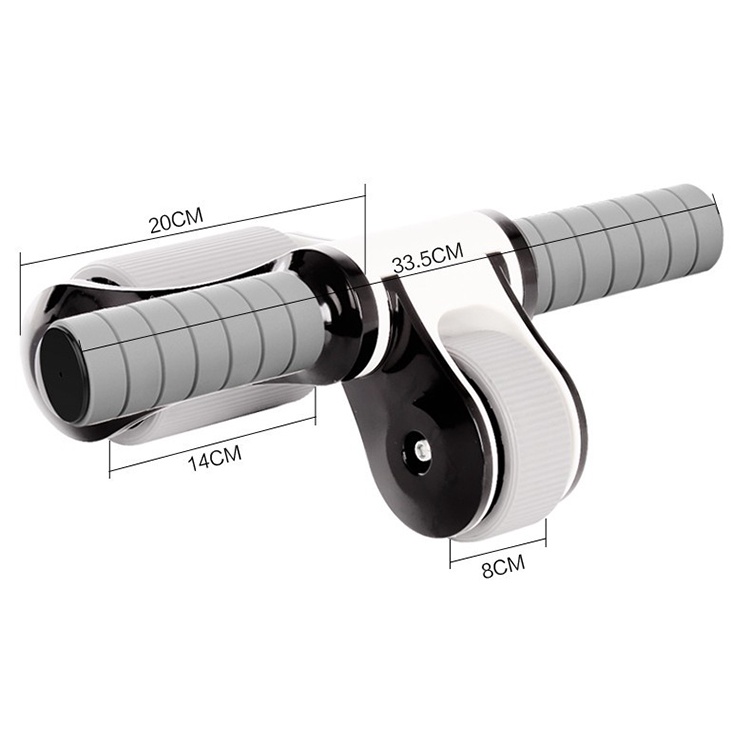Con Lăn Tập Bụng - Bảo Hành 1 Đổi 1 - Tặng Miếng Thảm - Chịu Trọng Lượng Tối Đa 200kg - Thu Gọn Vòng 2 - Giảm Mỡ Eo
