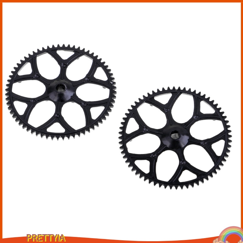 Set 2 Bánh Răng Nhựa Cho Trực Thăng Điều Khiển Từ Xa WLtoys V977 V988 V966 XK K110