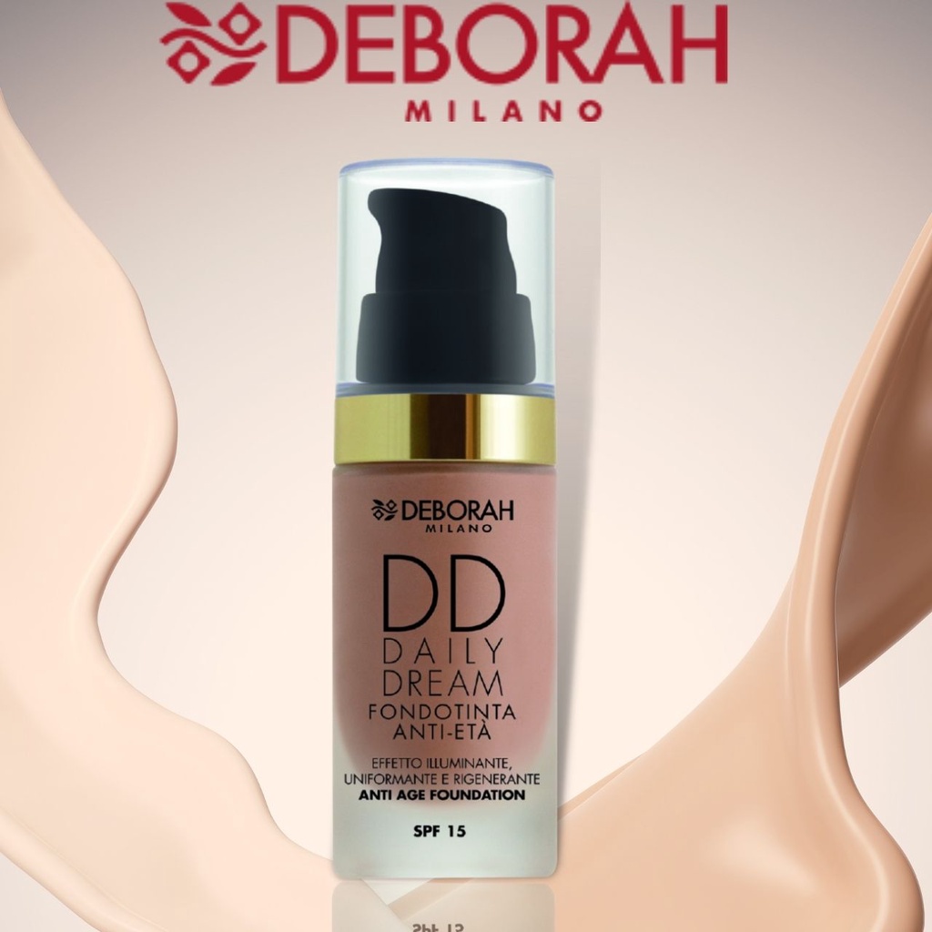 Kem nền DEBORAH DD DAILY CREAM 30ml Che Khuyết Điểm, Chống Lão Hóa, Chống Nắng, Giúp Da Tươi Sáng [Hàng chính hãng]