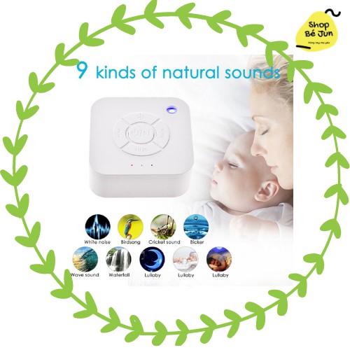 Máy tạo tiếng ồn trắng 🍓 white noise 🍓 Freeship 🍓 Giúp bé ngủ ngon