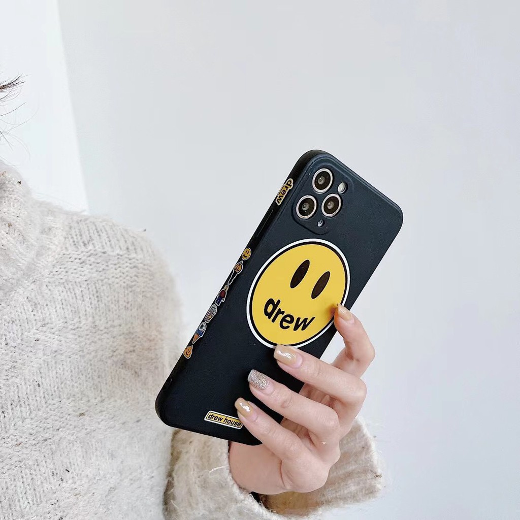 Ốp điện thoại TPU họa tiết mặt cười cho Iphone 12 / 12promax / 12mini / 7plus / Xs Max / 8 / 11 / 11promax | BigBuy360 - bigbuy360.vn