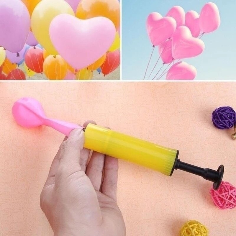 Dụng Cụ Bơm Bong Bóng Mini Cầm Tay Bằng Latex